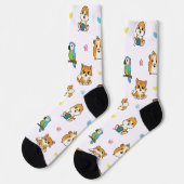 Chaussette Chaussettes Motif pour animaux de compagnie de des (Gauche)