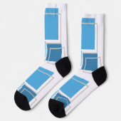 Chaussette Chaussettes motifs (Gauche)