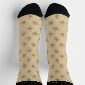 Chaussette Chaussettes Motifs à fleurs de vanille (Haut)