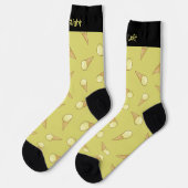 Chaussette Chaussettes Motifs à un boule de crème glacée (Gauche)