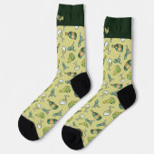Chaussette Chaussettes Motifs au vin blanc (Gauche)