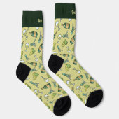 Chaussette Chaussettes Motifs au vin blanc (Droite)