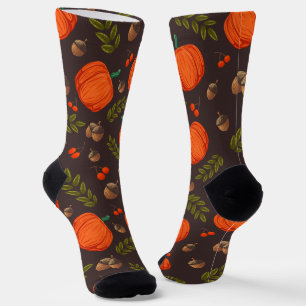 Chaussette Chaussettes Motifs "Bounty d'automne"