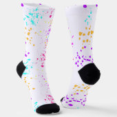 Chaussette Chaussettes Motifs Couleurs (Angulaire)