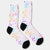 Chaussette Chaussettes Motifs Couleurs (Droite)