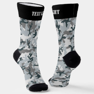 Chaussette Chaussettes Motifs de Camouflage urbain