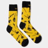 Chaussette Chaussettes Motifs de construction (Droite)