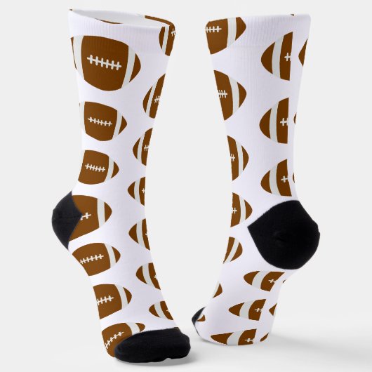 Chaussette Chaussettes Motifs de football (Angulaire)