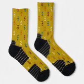 Chaussette Chaussettes Motifs de la flèche d'été ethnique de  (Droite)