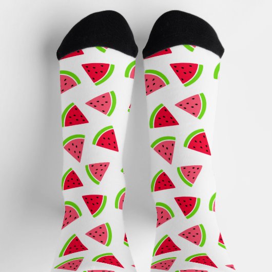 Chaussette Chaussettes Motifs de pastèque (Haut)