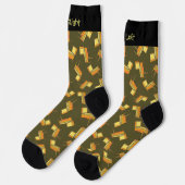 Chaussette Chaussettes Motifs de Pinball (Gauche)