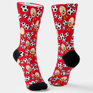 Chaussette Chaussettes Motifs de soccer Egghead