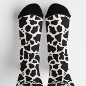 Chaussette Chaussettes Motifs de vache (Haut)