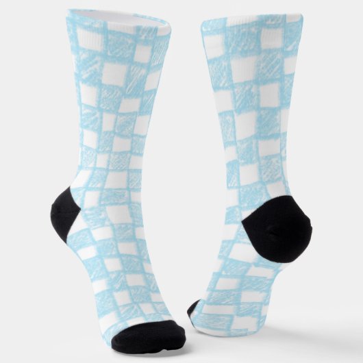 Chaussette Chaussettes Motifs dessinées à la main (Angulaire)