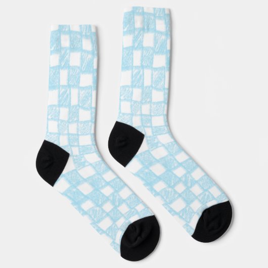 Chaussette Chaussettes Motifs dessinées à la main (Droite)