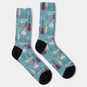 Chaussette Chaussettes Motifs d'instruments de musique (Droite)