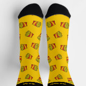 Chaussette Chaussettes Motifs Fries (Haut)