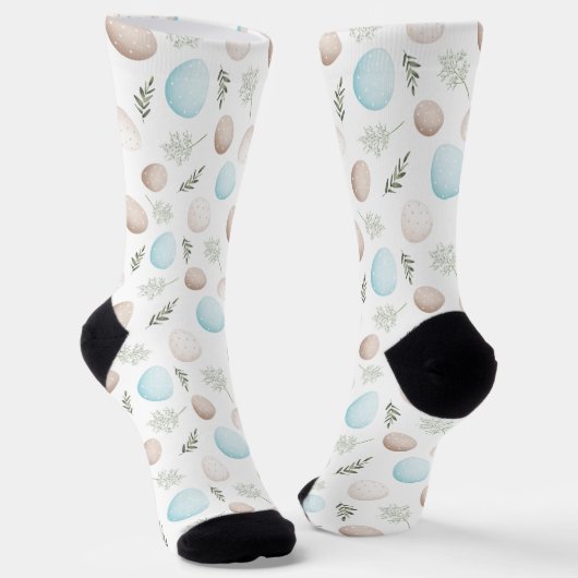 Chaussette Chaussettes Motifs Monogrammes OEufs de Pâques mig (Angulaire)