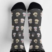 Chaussette Chaussettes Motifs moutons (Haut)