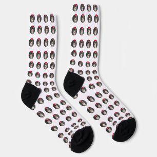 Chaussette Chaussettes motifs personnalisées pour chien de No