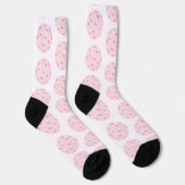 Chaussette Chaussettes Motifs Pink Pickleball (Droite)