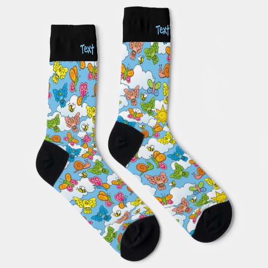 Chaussette Chaussettes Motifs pour bébés animaux (Droite)