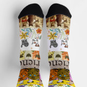 Chaussette Chaussettes Motifs pour chiens et chats (Haut)