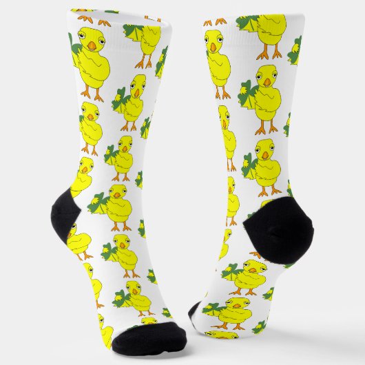 Chaussette Chaussettes Motifs shamrocks (Angulaire)
