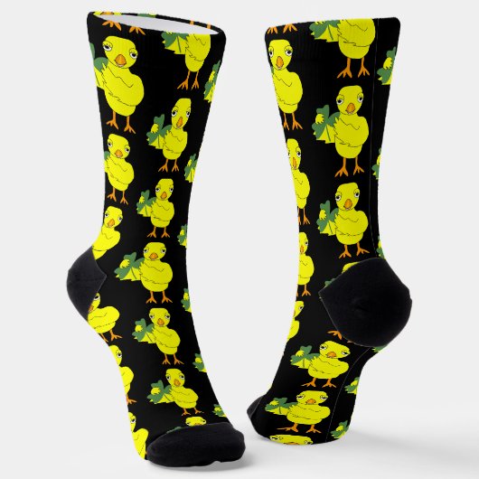 Chaussette Chaussettes Motifs shamrocks (Angulaire)