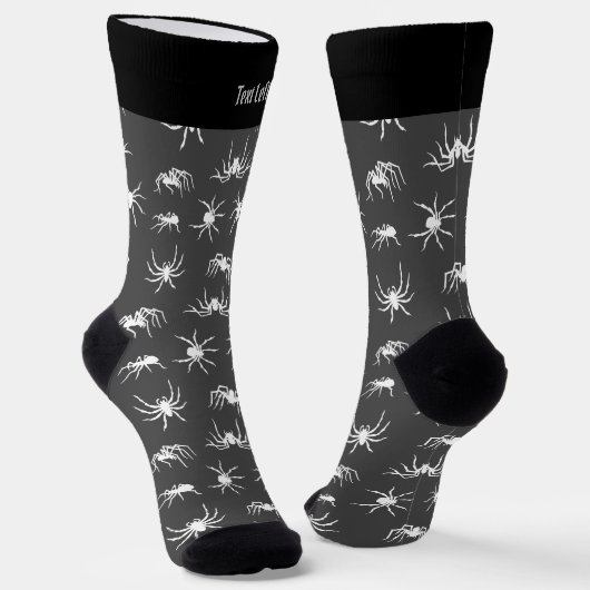 Chaussette Chaussettes Motifs Spider Silhouettes (Angulaire)