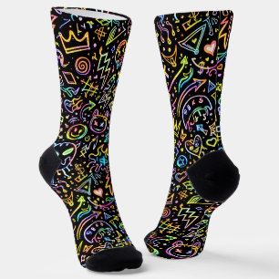 Chaussette Chaussettes Néon Zoynk 0047482