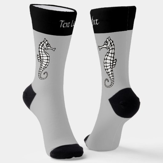 Chaussette Chaussettes noires de Seahorse (Angulaire)