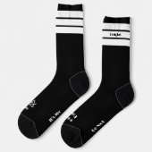 Chaussette Chaussettes noires pour l'heure de la sieste (Gauche)