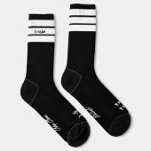 Chaussette Chaussettes noires pour l'heure de la sieste (Droite)