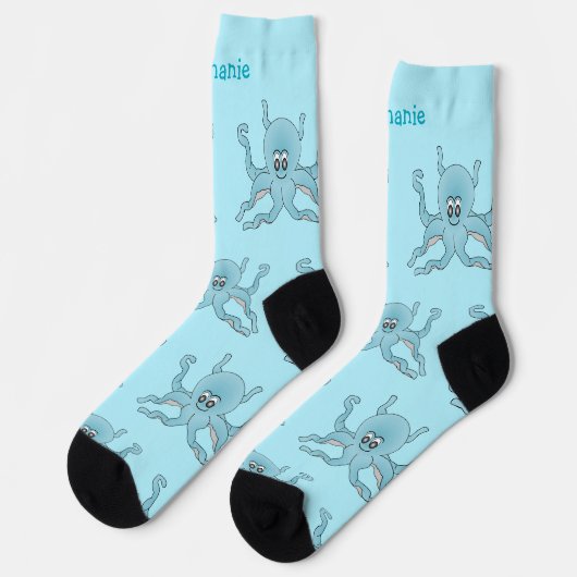 Chaussette Chaussettes Octopus Design (Gauche)