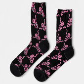 Chaussette Chaussettes OOP (Rose Chaud) (Gauche)