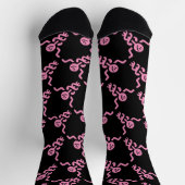 Chaussette Chaussettes OOP (Rose Chaud) (Haut)