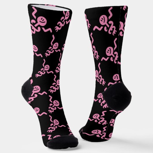 Chaussette Chaussettes OOP (Rose Chaud) (Angulaire)