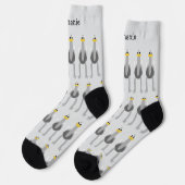 Chaussette Chaussettes Ostrich Design (Gauche)