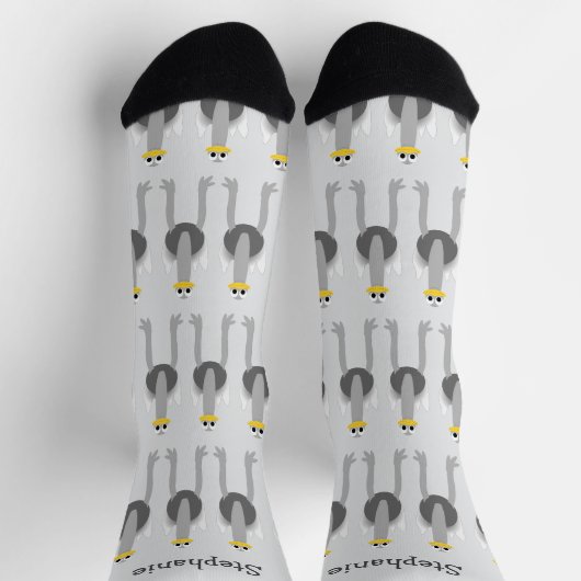 Chaussette Chaussettes Ostrich Design (Haut)
