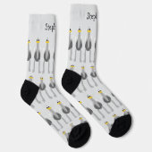 Chaussette Chaussettes Ostrich Design (Droite)