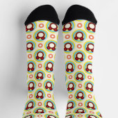 Chaussette chaussettes ours heureux (Haut)