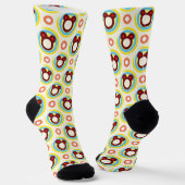 Chaussette chaussettes ours heureux (Angulaire)