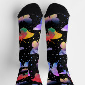 Chaussette Chaussettes papillon colorées (Haut)