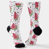 Chaussette chaussettes pastèque étoile (Angulaire)
