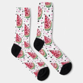 Chaussette chaussettes pastèque étoile (Droite)