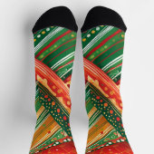 Chaussette chaussettes patchwork fiesta (Haut)