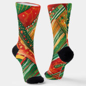 Chaussette chaussettes patchwork fiesta (Angulaire)