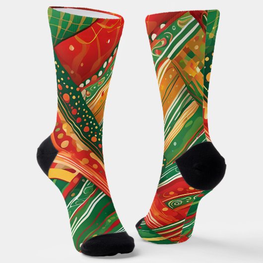 Chaussette chaussettes patchwork fiesta (Angulaire)