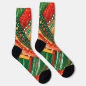 Chaussette chaussettes patchwork fiesta (Droite)